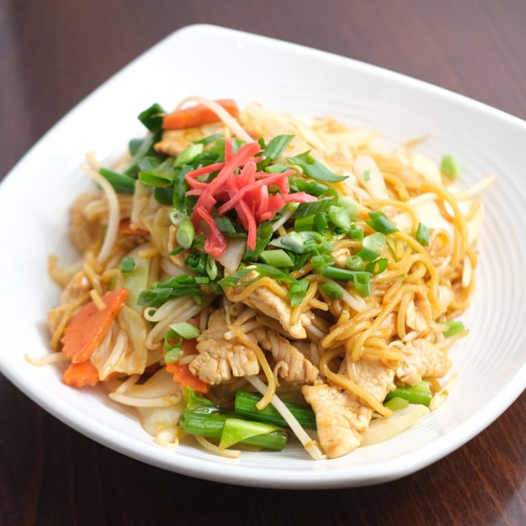 Delicious Chicken Yakisoba