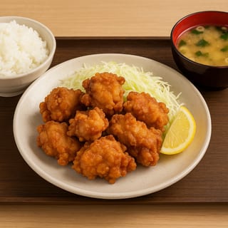 Chicken Karaage Rice Set